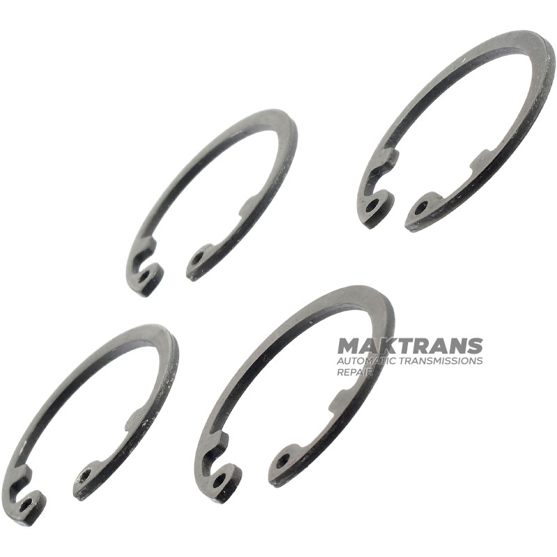 Set of retaining rings for the axle seals of the gear shift forks VAG eHybrid DQ400 0DD - 4 pcs. in a set