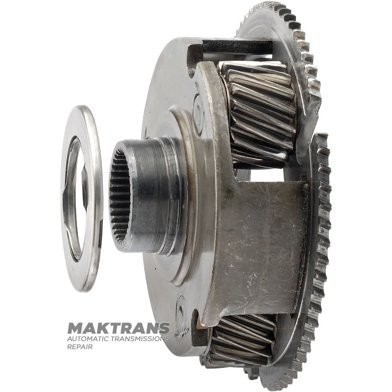 Front planetary gear DODGE CHRYSLER 42RLE A604 62TE 4800673AA - 3 satellites (17 teeth per satellite), 34 splines on the inner side