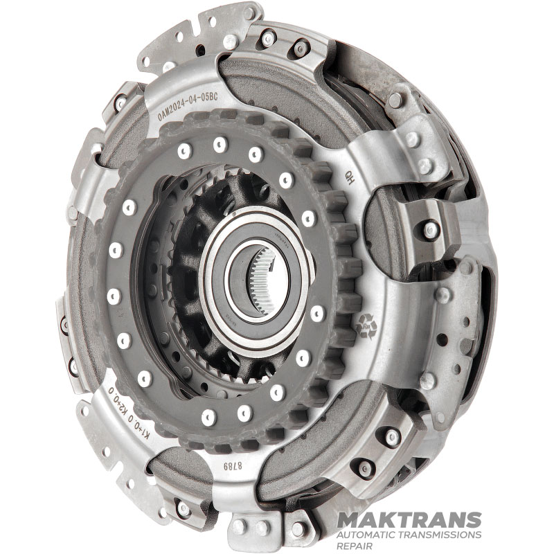 Dual Dry Clutch Kit DQ200 0AM DSG7 - Complete with Forks and Bearings (Factory Reconditioned)