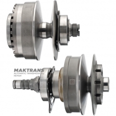 Set of pulleys (without belt) HONDA CVT BA7A BC5A BCGA 212105LJ305 - working surfaces are damaged, require restoration