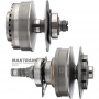 Set of pulleys (without belt) HONDA CVT BA7A BC5A BCGA 212105LJ305 - working surfaces are damaged, require restoration