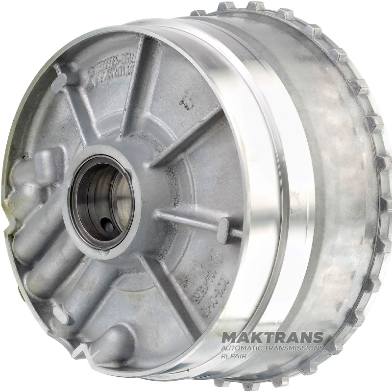 Drum B2 Brake Mercedes-Benz 722.6 A1402720632 A1402720732 - total height 110 mm, 4 friction (double-sided) discs (total thickness of the set 20.15 mm)