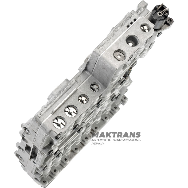 Valve body complete with solenoids ZF 6HP19 6HP26 6HP32 E-Shift — separator plate 035 (1068327141)