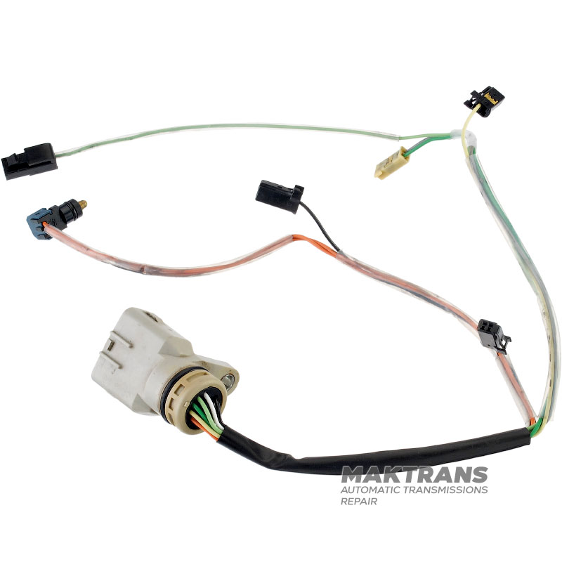 Wiring of the hydraulic unit (with temperature sensor) TOYOTA U340 U341 — 8212568010 (for solenoids with small coils)