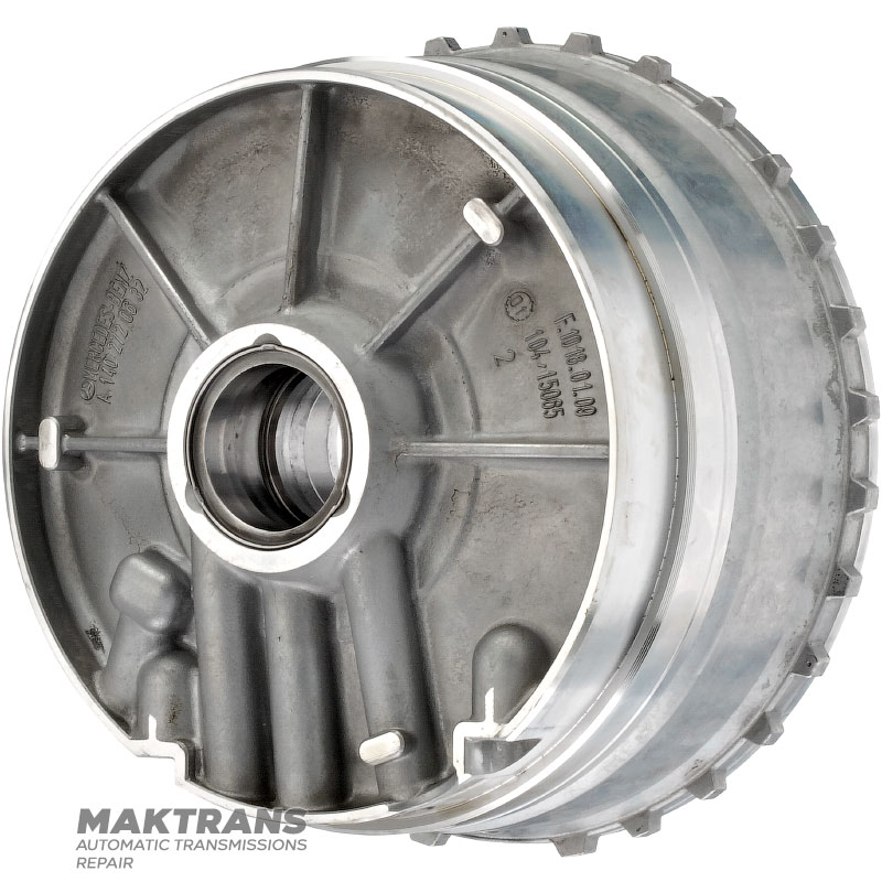 Drum B2 Clutch (empty, without discs) Merceds-Benz 722.6 A1402720732 A1402720632— (total height 106 mm, height from piston to retaining ring 26 mm)