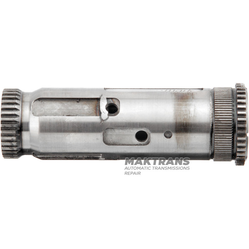 Guide oil sleeve / stator of the reactor wheel BMW AWF8G45 - length 119.30 mm, inner.Ø of the sleeve 25.30 mm, number of splines for the reactor wheel 34 pcs (outer.Ø 34.60 mm)