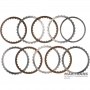 A Clutch ZF 6HP26 Steel and Friction Disc Set - Total Set Thickness 19.10mm, 4 Friction Discs (OD 187.40mm, 1.60mm, 30 Teeth)