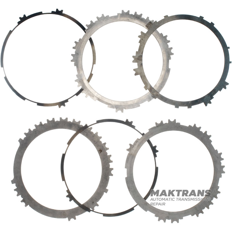 Set of steel wheels 1-2-3-4 Clutch FORD 6F15 - with spring discs (2 pcs.) FD8Z-7B070-A 9L8Z-7B442-A FD8Z-7B066-B 9L8Z-7B070-F