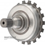 Intermediate shaft with flange ZF 5HP19 5HP19A 1056 232 085 — (total height 111 mm, 34 splines (outer Ø 27.50 mm)