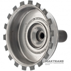 Intermediate shaft with flange ZF 5HP19 5HP19A 1056 232 085 — (total height 111 mm, 34 splines (outer Ø 27.50 mm)