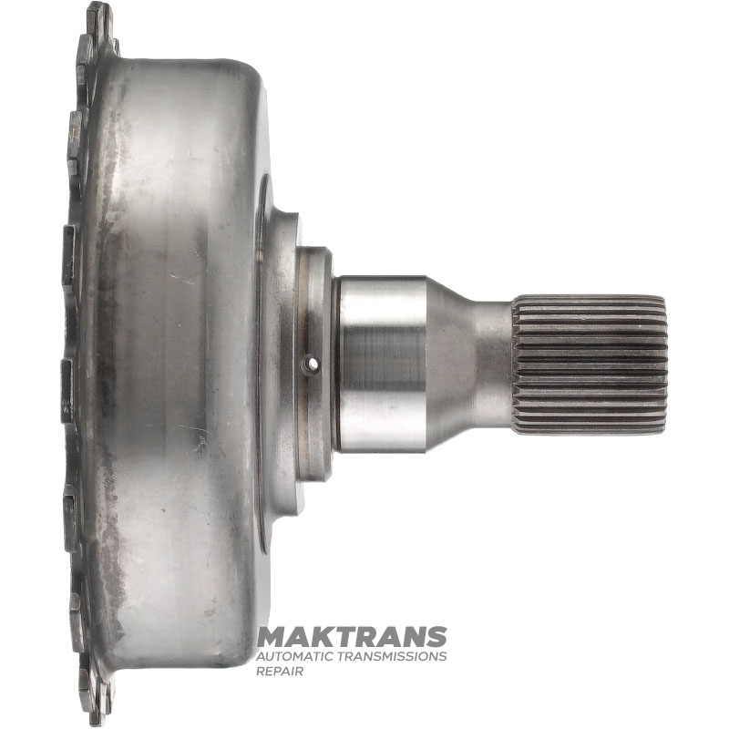 Intermediate shaft with flange ZF 5HP19 5HP19A 1056 232 085 — (total height 111 mm, 34 splines (outer Ø 27.50 mm)
