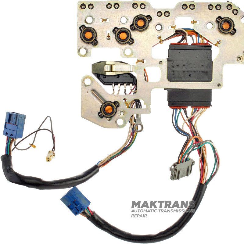 Electronic shift unit JATCO JR507A, NISSAN INFINITY RE5R05A, KIA A5SR1 — (blue connector, for transmissions manufactured before mid-2004)
