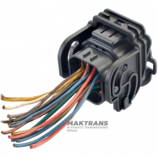 Connector with wires (external wiring connector) Hyunda-KIA A6GF1 A6GF2 A6MF1 A6MF2 A6MF2H Hybrid A6LF1 A6LF2 A6LF3 - (inactive pins: 1 and 15)