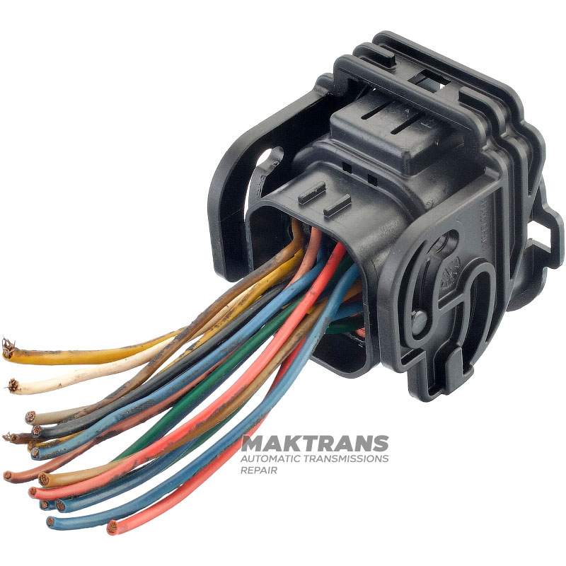 Connector with wires (external wiring connector) Hyunda-KIA A6GF1 A6GF2 A6MF1 A6MF2 A6MF2H Hybrid A6LF1 A6LF2 A6LF3 - (inactive pins: 1 and 15)