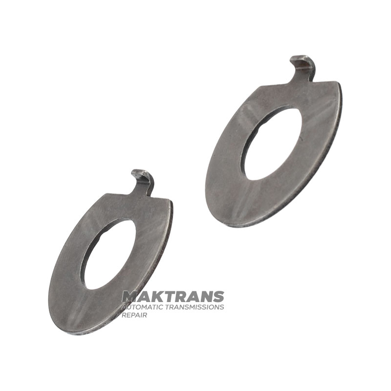 Set of washers (washers) for rear planetary gear satellite Mercedes-Benz 722.6 — 2 washers in a set (thickness 1.50 mm, inner Ø 12.30 mm, outer Ø 26.95 mm)