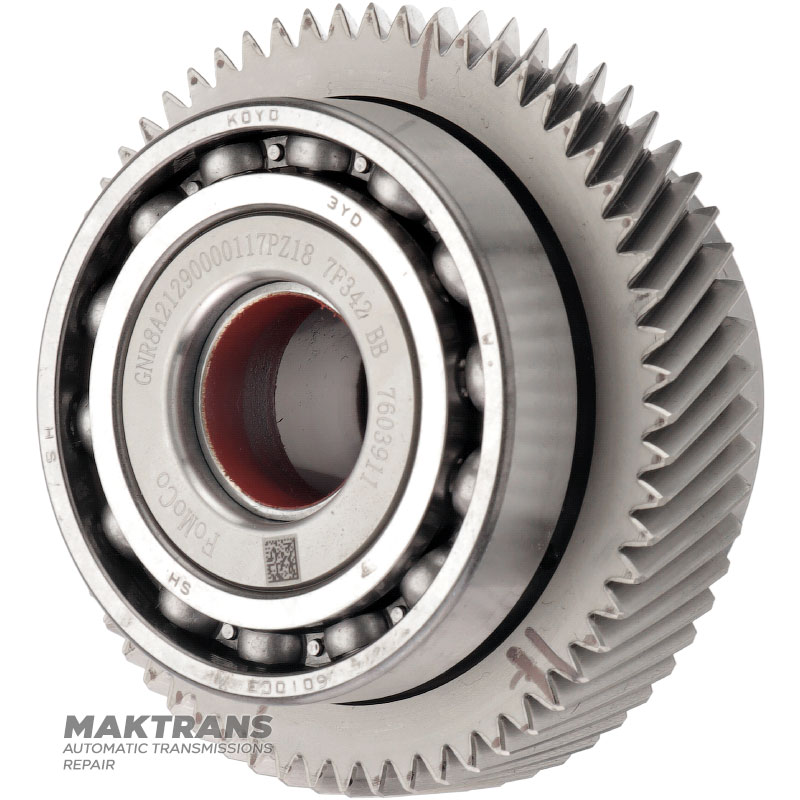 Pinion (with bushings) FORD HF55 ECVT PZ18-7F342-BB 7603911 — 61 teeth (outer Ø 105.85 mm)