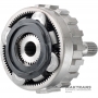 Input shaft / planetary gear (with bearings and plastic washer) FORD HF55 eCVT PZ18-7A153-AA PZ18-7D055-AA PZ18-7H578-AB - 4 satellites (26 teeth), overall height 152 mm (21 splines, outer Ø 21.80 mm)