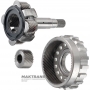 Input shaft / planetary gear (with bearings and plastic washer) FORD HF55 eCVT PZ18-7A153-AA PZ18-7D055-AA PZ18-7H578-AB - 4 satellites (26 teeth), overall height 152 mm (21 splines, outer Ø 21.80 mm)