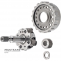 Input shaft / planetary gear (with bearings and plastic washer) FORD HF55 eCVT PZ18-7A153-AA PZ18-7D055-AA PZ18-7H578-AB - 4 satellites (26 teeth), overall height 152 mm (21 splines, outer Ø 21.80 mm)