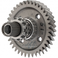 Intermediate shaft drive gear of differential JATCO JF405 96567566 Deawoo Matiz — 38 teeth (ext.Ø 102.05 mm), 22 splines