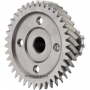 Intermediate shaft drive gear of differential JATCO JF405 96567566 Deawoo Matiz — 38 teeth (ext.Ø 102.05 mm), 22 splines