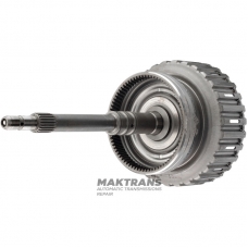 K2 Clutch Input Shaft/Drum (Empty, No Discs) 722.6 Mercedes-Benz A210270012 - 360mm Overall Height, 78 Tooth Ring Gear, For K2 Clutch Pack 6 Friction Discs (Piston to Snap Ring 37mm)
