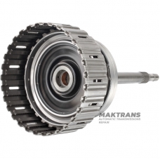 K2 Clutch Input Shaft/Drum (Empty, No Discs) 722.6 Mercedes-Benz A210270012 - 360mm Overall Height, 78 Tooth Ring Gear, For K2 Clutch Pack 6 Friction Discs (Piston to Snap Ring 37mm)