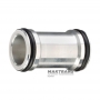 Valve body oil feed pipe (aluminum) ZF 8HP45 8HP50 8HP55A 8HP65A 8HP70 / CHRYSLER 845RE 850RE 52854752AA — (pipe length 40 mm, int.Ø 16 mm, ext.Ø 22.75 mm)
