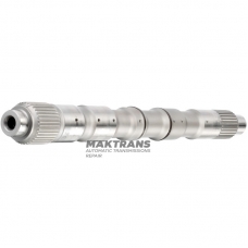 Input shaft (secondary shaft) RE5R05A JR507E JR509E 3148190X07 3148190X04 — shaft length 374 mm, 32 splines (outer Ø 32.40 mm) / 36 splines (outer Ø 37.60 mm)