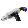 Valve (assembled with fittings) for vacuum tester