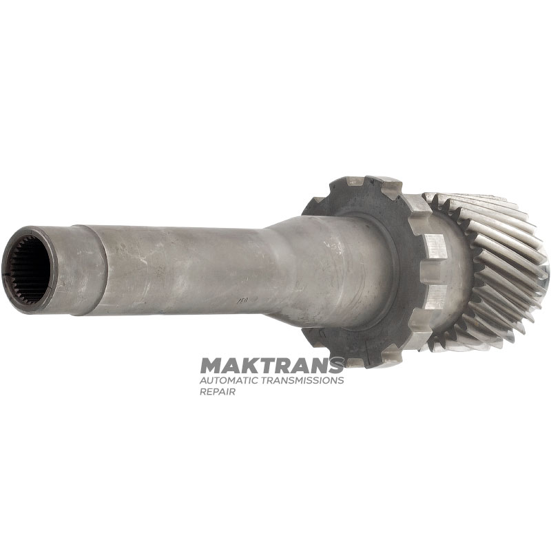 Front differential drive shaft ZF 5HP24A Quattro - shaft length 318 mm, 29 teeth (outside Ø 78.10 mm), 34 splines