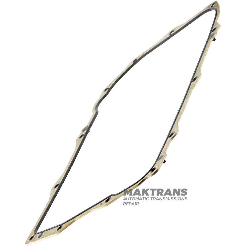 Oil pan gasket (aluminum, rubberized, 13 mounting holes) DODGE CHRYSLER 845RE 850RE — 68417054AA