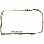 Oil pan gasket (aluminum, rubberized, 13 mounting holes) DODGE CHRYSLER 845RE 850RE — 68417054AA