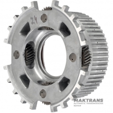 Rear planetary gear NISSAN RE5R05A RE7R01A / JATCO JR710E JR507A — 4 satellites (24 teeth, outer Ø 37.05 mm), for ring gear P3 with a crown tooth width of 8 mm