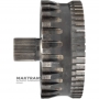 Output shaft UNDERDRIVE with parking gear DODGE CHRYSLER 62TE 5078637AB - overall height 88 mm, 41 splines (ext.Ø 31.15 mm)