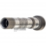 Sun gear of central planetary gear P3 NISSAN RE7R01A / JATCO JR710E, JR711E 314661XJ0A — total height 242 mm, 43 teeth (ext. Ø 67.70 mm), 42 / 46 splines