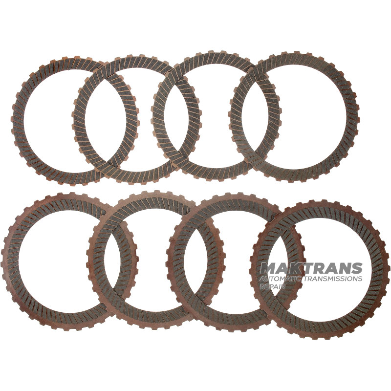 Set of friction discs DCT450 (MPS6) DCT470 (SPS6) 08-up — made in China