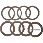 Set of friction discs DCT450 (MPS6) DCT470 (SPS6) 08-up — made in China