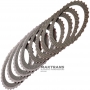 Set of friction discs DCT450 (MPS6) DCT470 (SPS6) 08-up — made in China