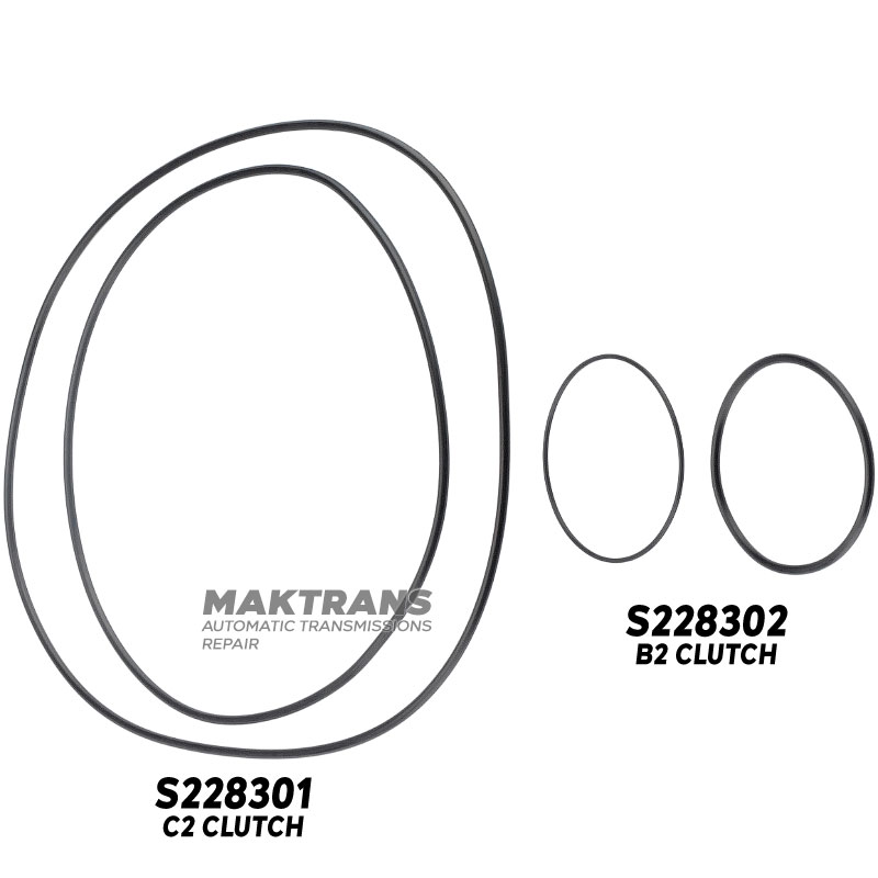 Gasket set U880E, U880F, AF50-8, TG81SC, 8F45, GA8F22AW