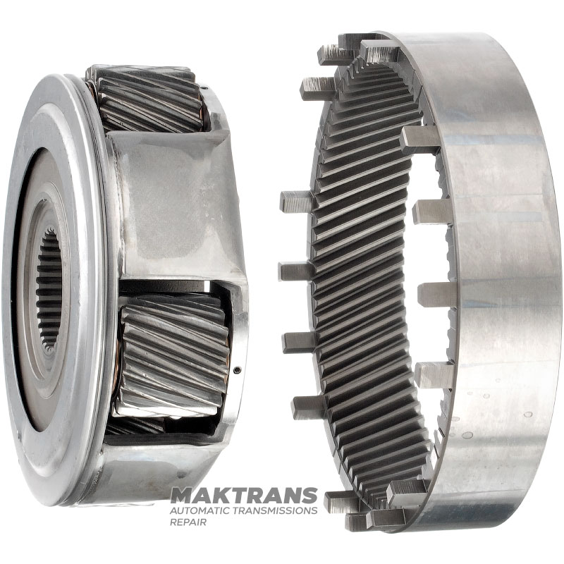 Planetary gear FORWARD RE5R05A 3145395X00 — 4 satellites (18 teeth), ring gear 78 teeth (ext.Ø 133 mm, tooth width on the crown 6.20 mm)