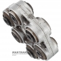 Flexible coupling (damper) of the propeller shaft BMW 5-series F10 F11 760562905 - 6 mounting holes (internal Ø 11.85 mm)