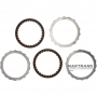 Set of steel and friction discs LOW COAST B2 BRAKE NISSAN RE5R05A / JATCO JR507A 31662-90X02 - 2 friction discs (30 teeth per disc), total thickness of the set 12.65 mm