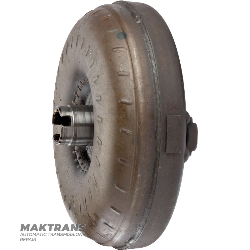 Torque converter (used, untested) ZF 5HP19, ZF 5HP19FLA — marking 156201, 3 mounting holes
