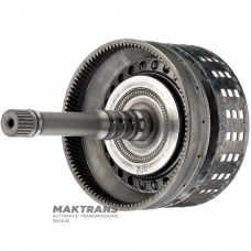 Input shaft / drum K1 Clutch NISSAN RE5R05A / JATCO JR507A 3154095X02 - overall height 256 mm, 106 teeth, 7 friction discs (60 teeth), 24 splines (ext.Ø 25.75 mm, spline length 18 mm)
