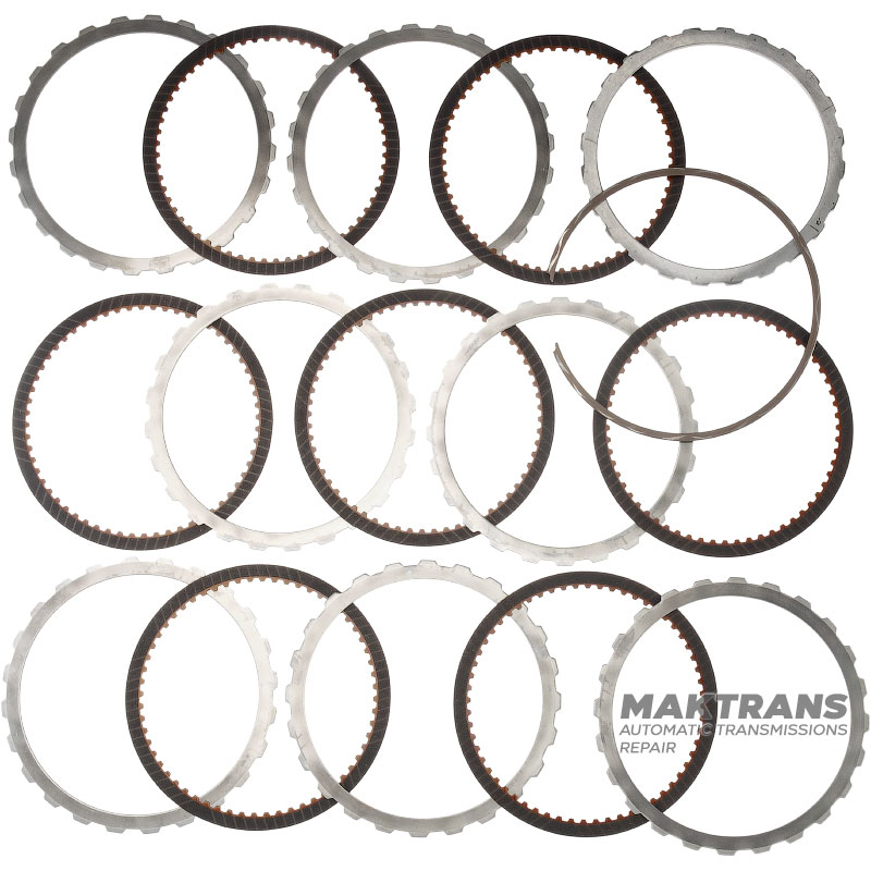 Input shaft / drum K1 Clutch NISSAN RE5R05A / JATCO JR507A 3154095X02 - overall height 256 mm, 106 teeth, 7 friction discs (60 teeth), 24 splines (ext.Ø 25.75 mm, spline length 18 mm)