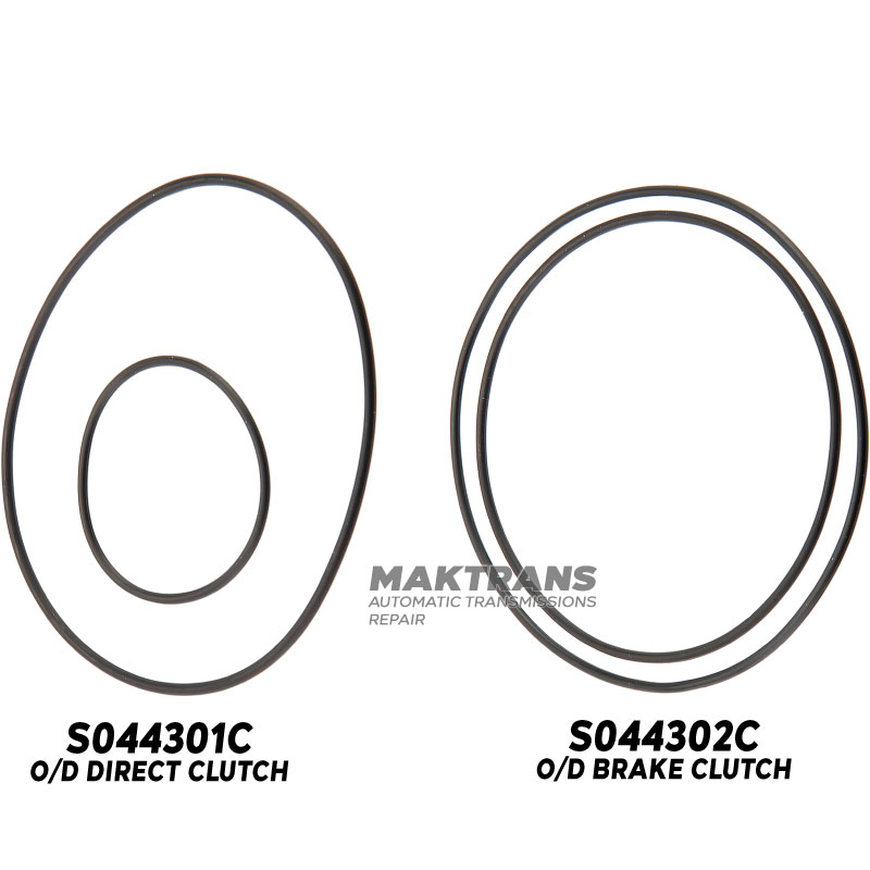 Gasket set A43DE / A44DE / A46DE, 03-71LE / 03-72LE