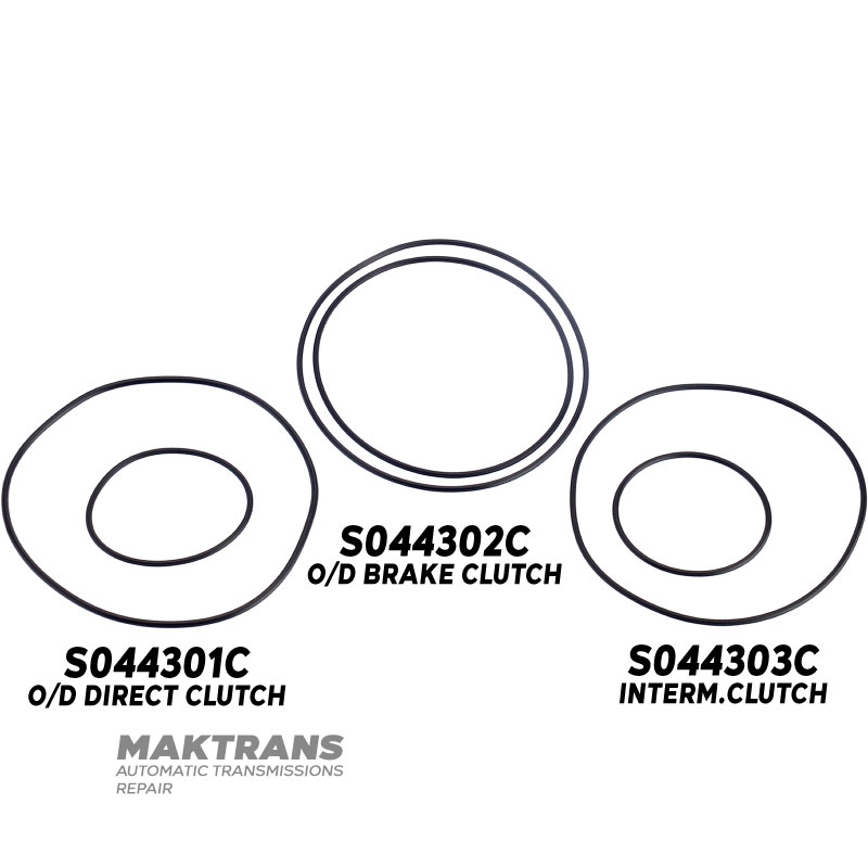 Gasket set A43DE / A44DE, 03-72LS / 03-72LE - 2000 up