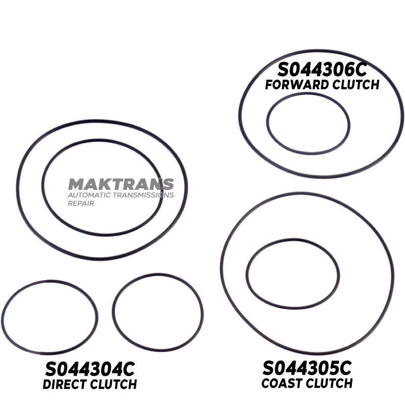 Gasket set A43DE / A44DE, 03-72LS / 03-72LE - 2000 up