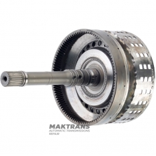 Input shaft / drum K1 Clutch NISSAN RE5R05A / JATCO JR507A 3154095X02 - overall height 269 mm, 106 teeth, 7 friction discs (60 teeth), 24 splines (ext.Ø 25.75 mm, spline length 27 mm)